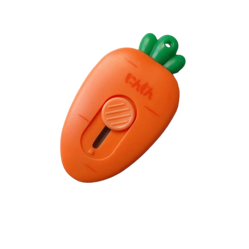 Carrot Cute and Practical Fridge Magnets - Detachable Miniature Knife and Egg Timer