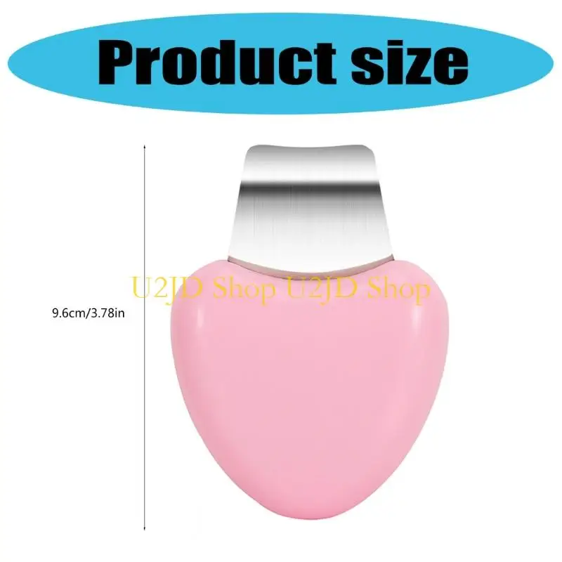 U2JD จมูกพกพา Blackhead Remover Ergonomic Safe Skin Spatula ทำความสะอาดอย่างลึกล้ำสำหรับผู้ชายและผู้หญิง