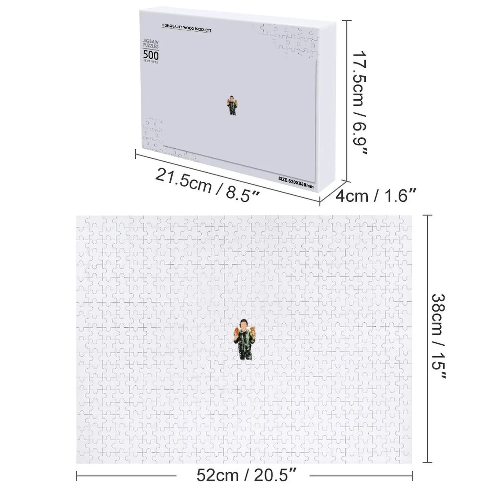 David Dobrik Jigsaw Puzzle Gepersonaliseerde naam Houten speelgoed Houten naampuzzel