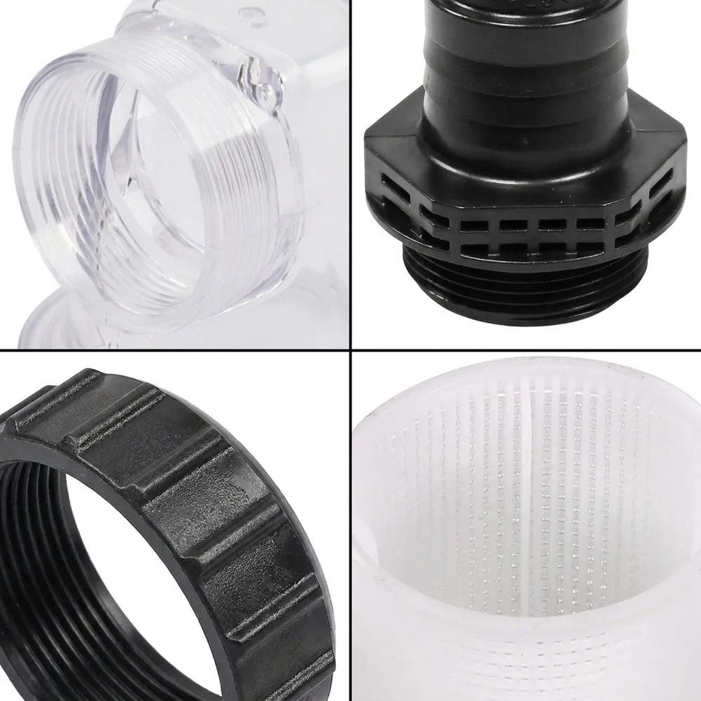 Replacement Transparent PreFilter Lid Assembly Compatible with For SPS25 For SPS50 For SPS75 For SPS100 Pump with O Rings