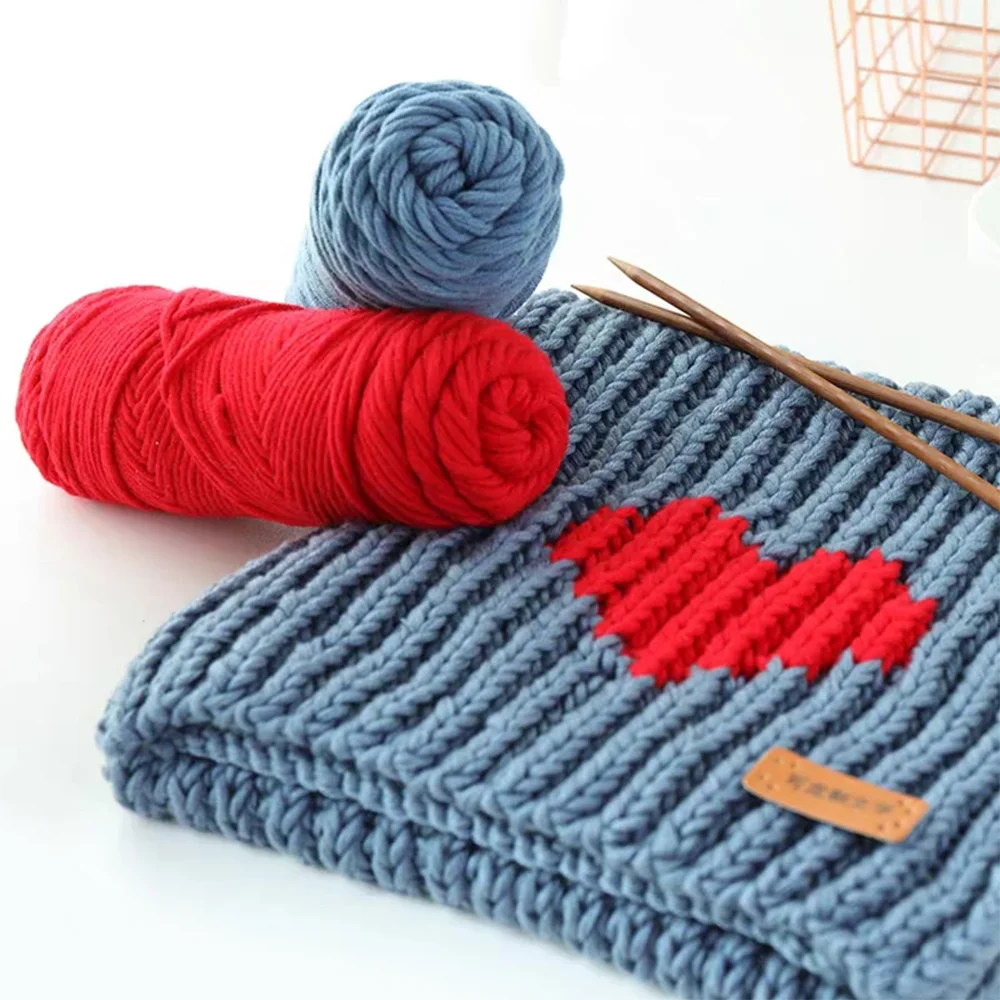 

100 г молочная хлопковая пряжа DIY вязание крючком сумка нитки материал для сумки свитер шарф шапка одеяло аксессуары ручной работы