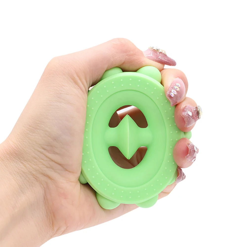 Jouets de décompression en silicone pour adultes et enfants, nouvelle pince, anti-souligné, doigt, poignée, instituts souligné, Fidget, fossette simple