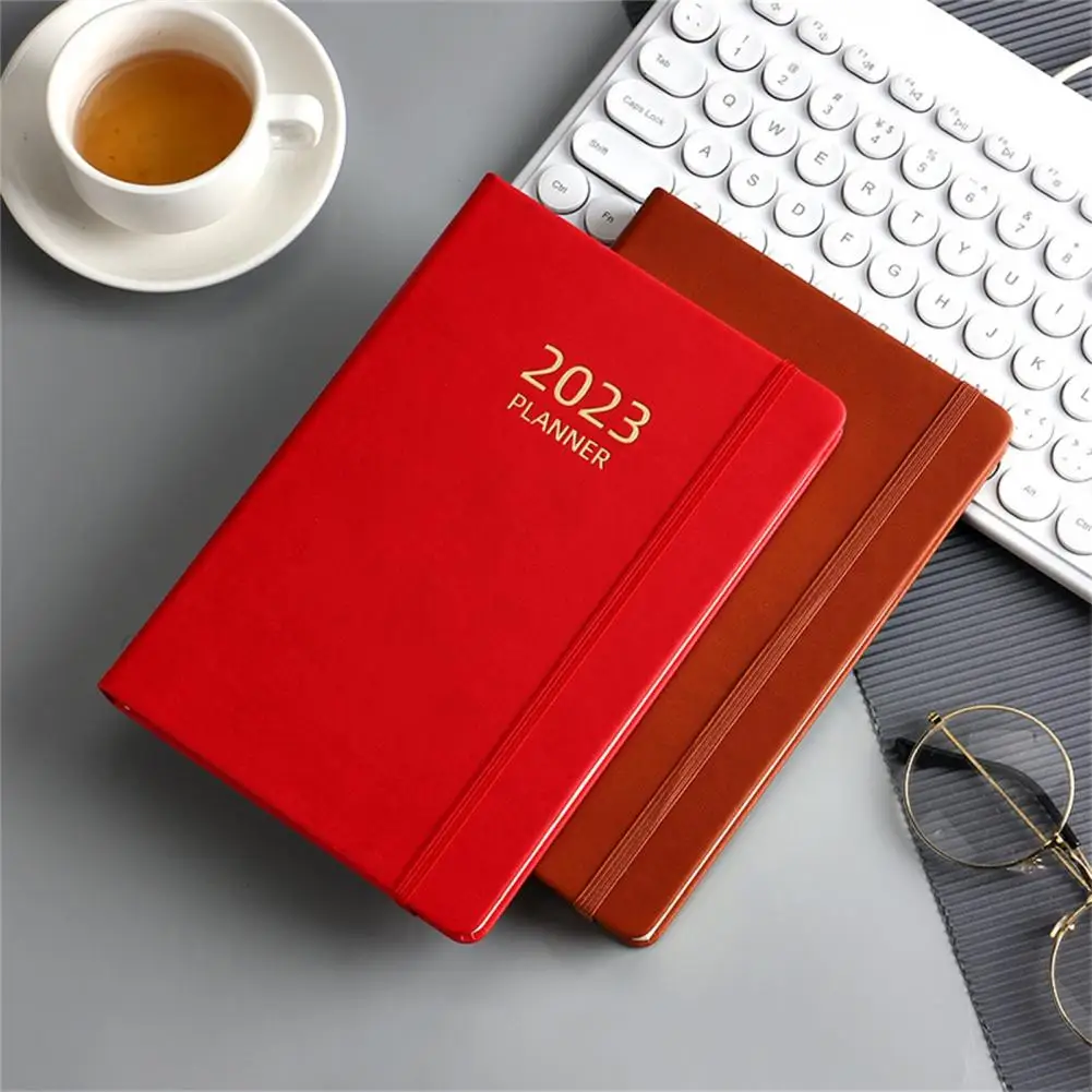 Agenda Planner Langdurige Band Design Glad Schrijven Papier A5 Schrijven Journal Wekelijkse Notebook Voor Tijdschrift