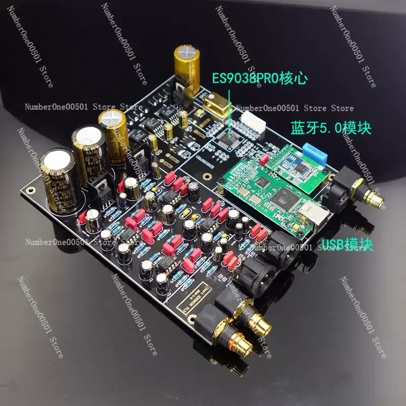 Es9018 Es9028 Es9038pro DAC Decoder Compatible with Amanero Bluetooth 5.0