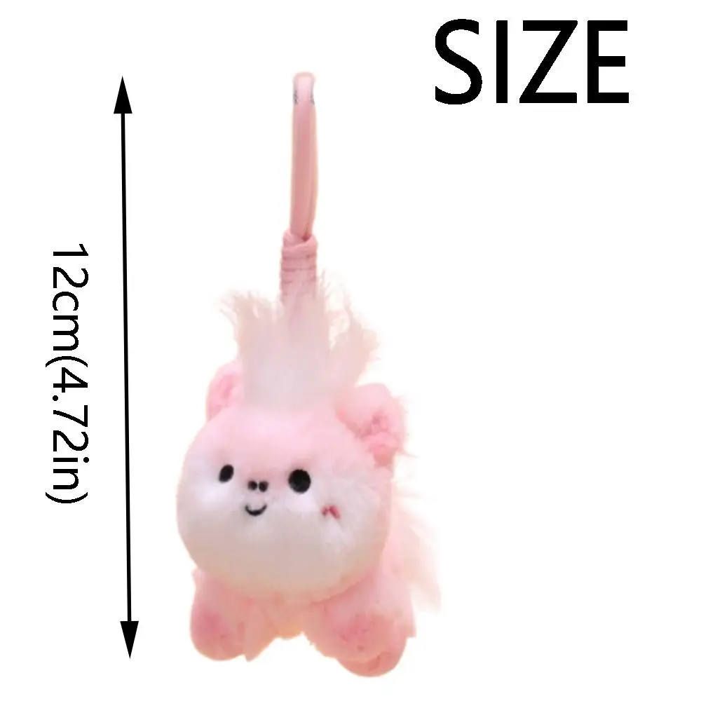 Kreatywne mini pluszaki konie, urocze pluszowe konie, breloczki z koniem z kreskówek, chiński zodiak, rok konia