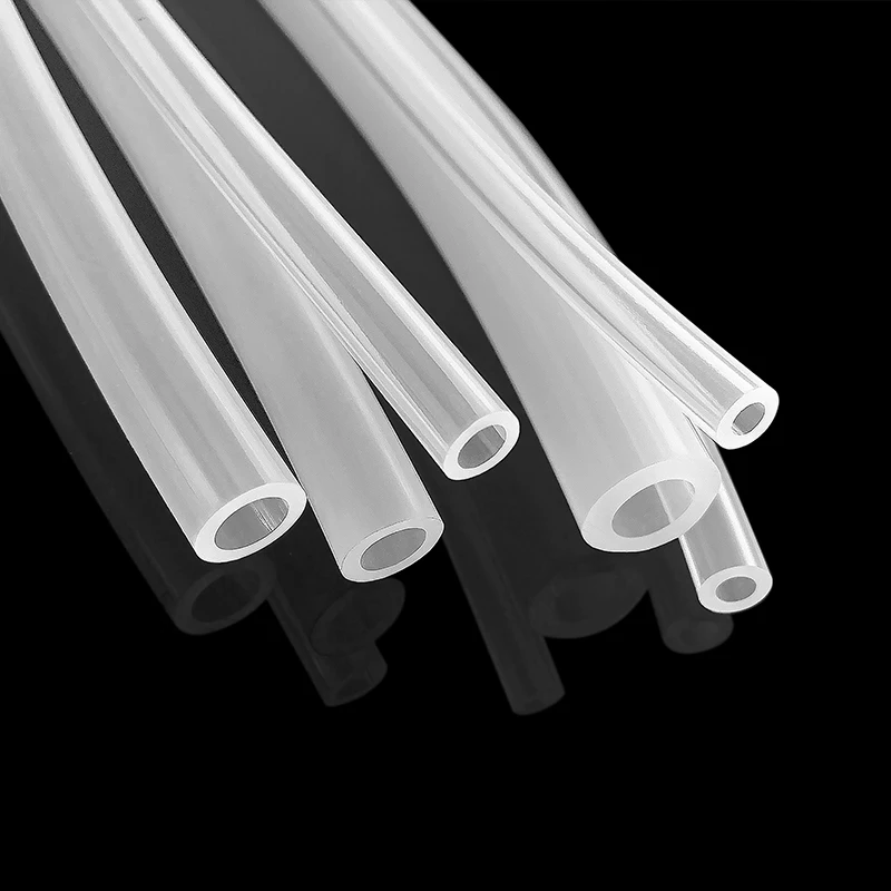 연동 펌프 실리콘 튜브 호스 0.4~25.4mm 투명 식품 등급 무미 고온 저항성 워터 디스펜서