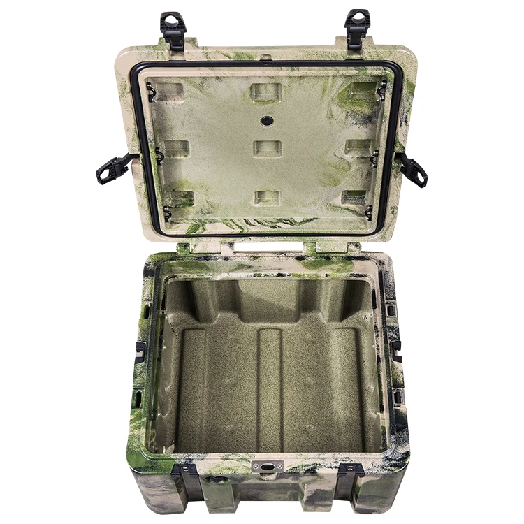 80L Roto‑Molded Portable Hard Tool Storage Box For Plumbing Tools Equipment Protection