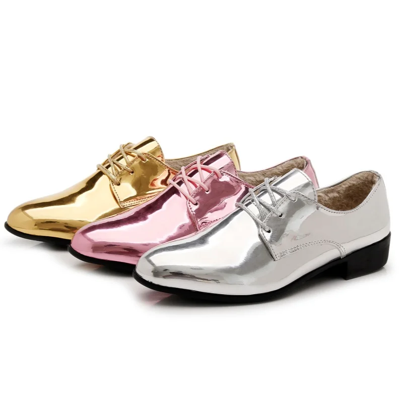 Large Size 40-50 Men Casual Formal Leather Shoes Multiple Colors Warm British Casual Lace-up Business Office Shoes Social Shoes
