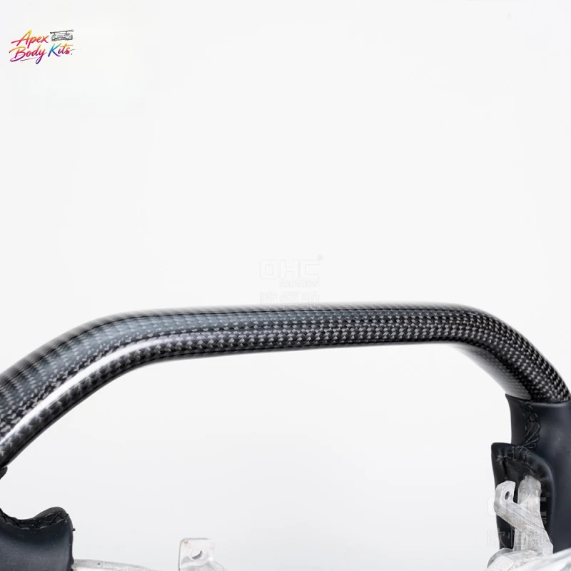 Suitable for  Tesla Cybertruck 24-25 modified carbon fiber off-road touring car steering wheel