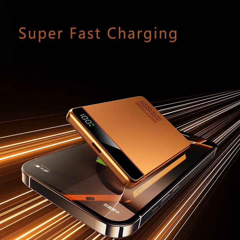 

10000mAh Magfase Power Bank Wireless Charger Magnetic Powerbank LED Display Portable External Battery For IPhone Xiaomi Samsung