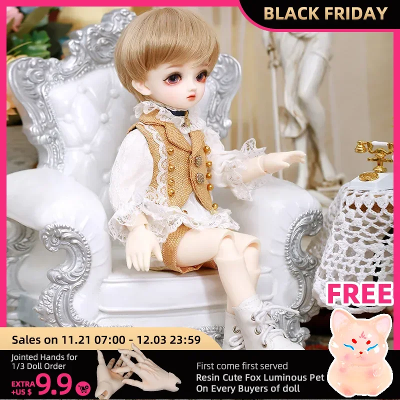 New Arrival Blossom Lucile 1/6 Resin Body Model Boys High Quality Girls Birthday Xmas Gifts BJD SD Doll