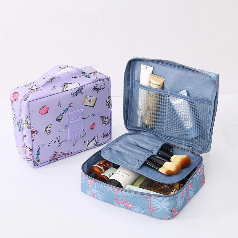 

Multifunction Women Outdoor Storage Bag Toiletries Organize Cosmetic Bag Portable Waterproof Female Travel Make Up Cases