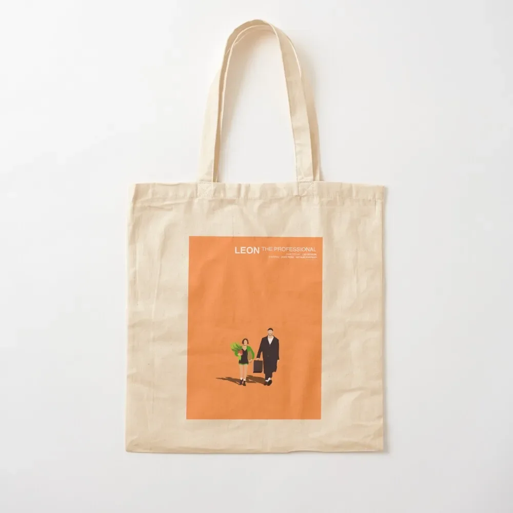 Leon The Professional Minimalist Movie poster Tote Bag supermarket folding bag the tote bag great