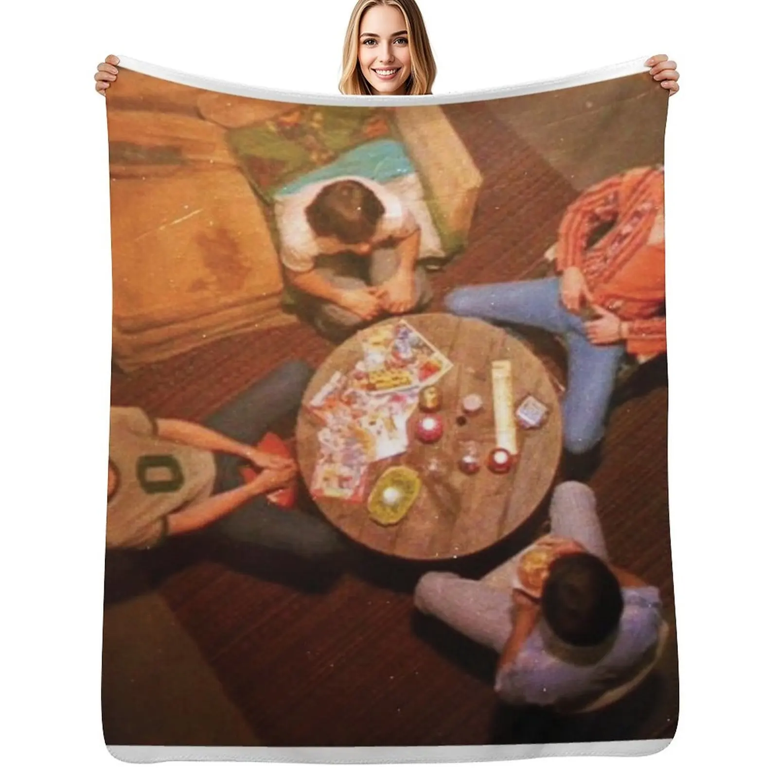 The Circle from That 70's Show Throw Blanket Stylish Decor Blanket Gift for Friends Roommate