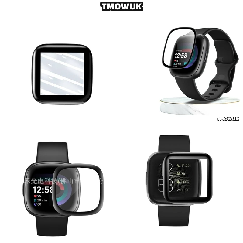

For Fitbit Sense 2 Versa3 2 4 Inspire 3 Charge 6 5 Premium Quality Screen Protector With Micro-Dot Adhesion Clear Film