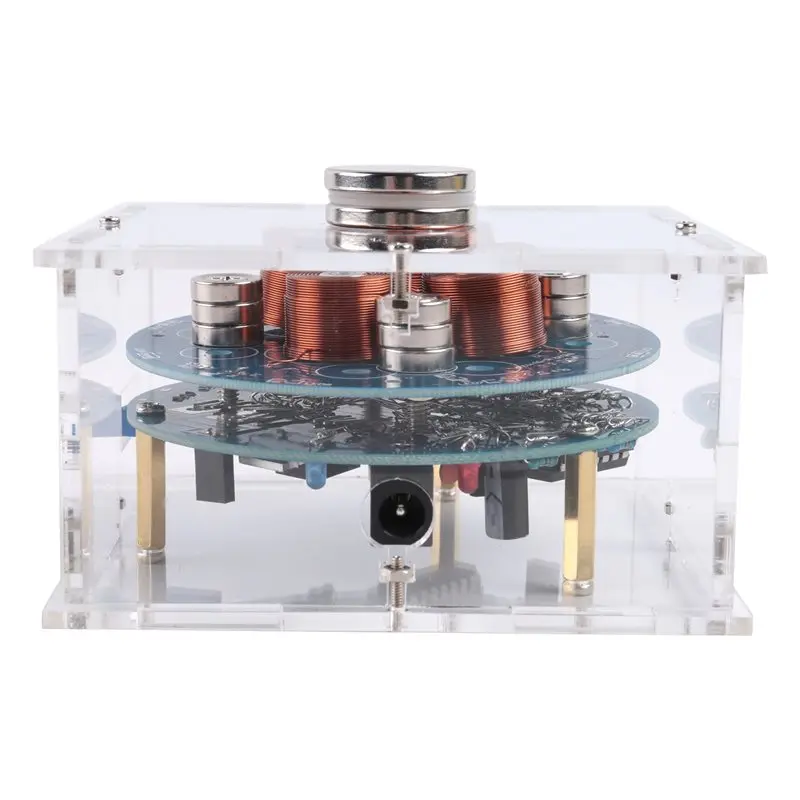 Highly Recommended DIY Magnetic Levitation Kit Experiment Soldering Project Practice Solder Assembly 2-5W 150G Load Magnet Elect