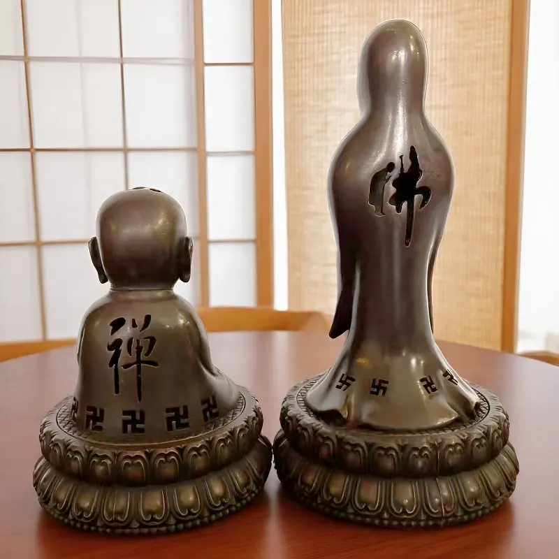 Zen-Inspired, Minimalist Home Use, Suitable Indoor Spaces, Small Incense Burner For Tea Rooms, Antique-St