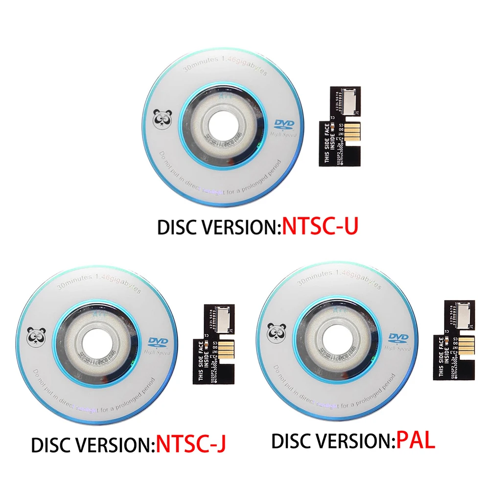 For Nintend Gamecube NTSC SD2SP2 Adapter TF Card Reader Replacement + Swiss Boot Disc Mini DVD for Gamecube Game boy Player