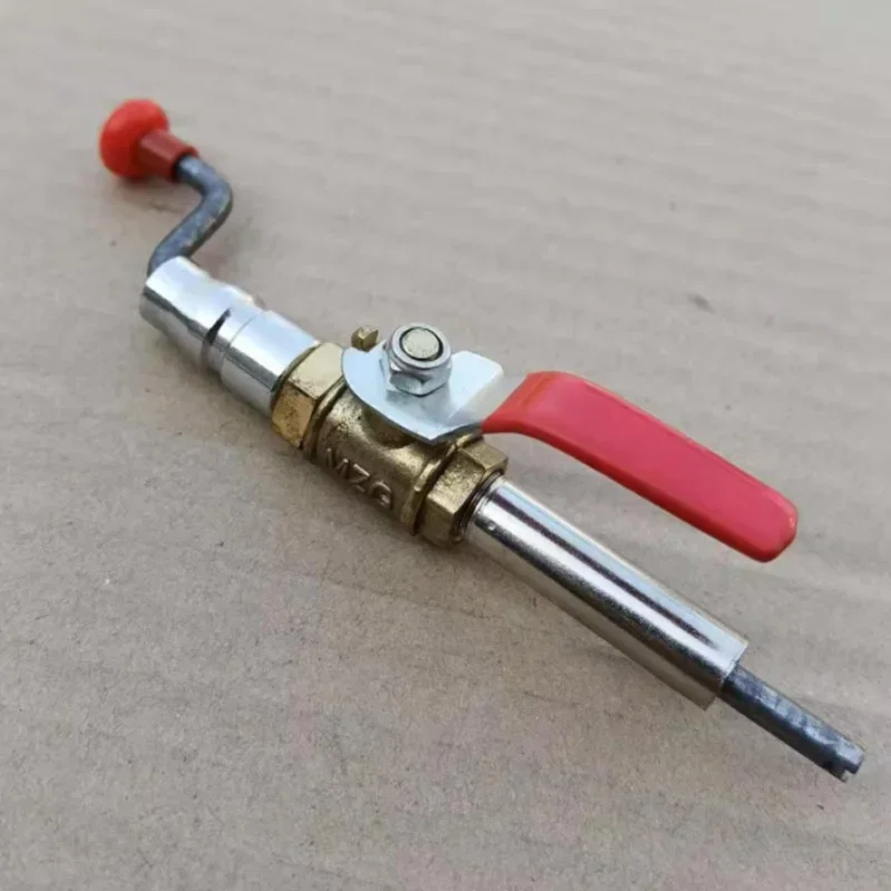 Portable Tire Repair Fast Short Inflation Rod, To Repair The Vacuum Tire Outside The Car Truck Inflate To Remove The Valve Core