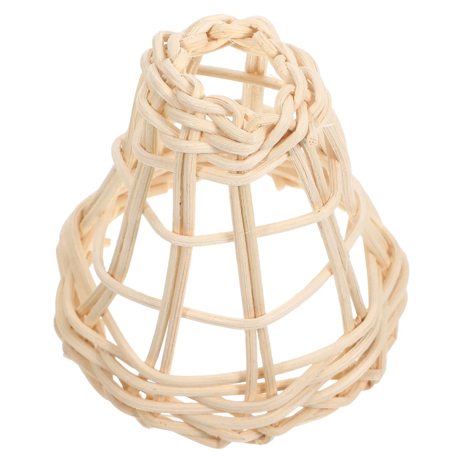 

Pendant Lamp Shade Rattan Hanging Light Cover Ceiling Lampshade Replacement Smooth Surface Warm Lighting Effect Bedroom Living