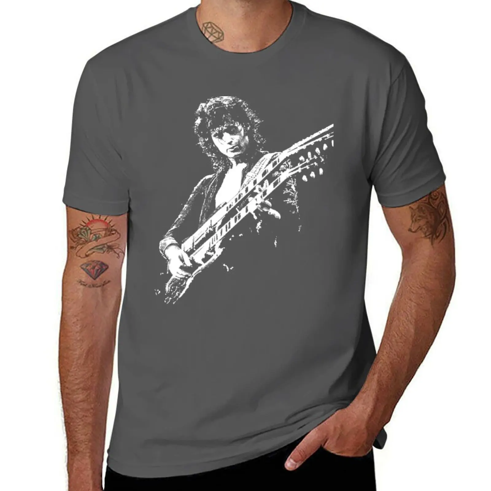 

zeppelin T-Shirt t shirt men 100% cotton luxury brand cotton t shirt man T-Shirt