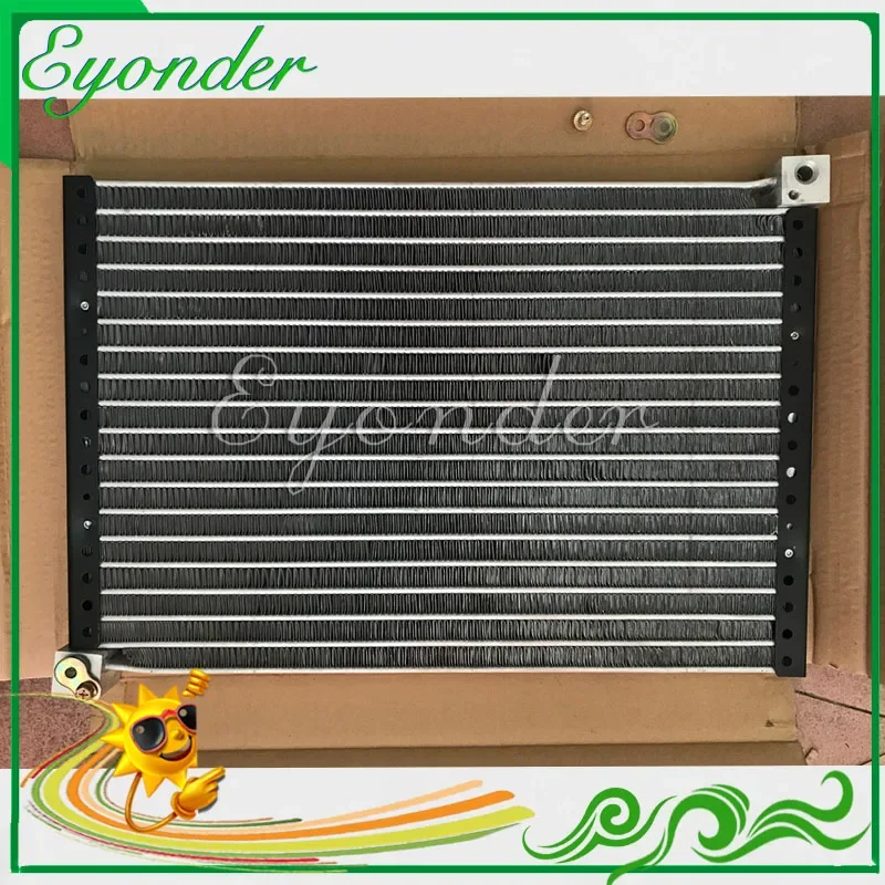 

AC Aircon Air Conditioning Conditioner A/C Condenser for older Hitachi -5 ZX 120-5 200-5 excavator R12 fitting