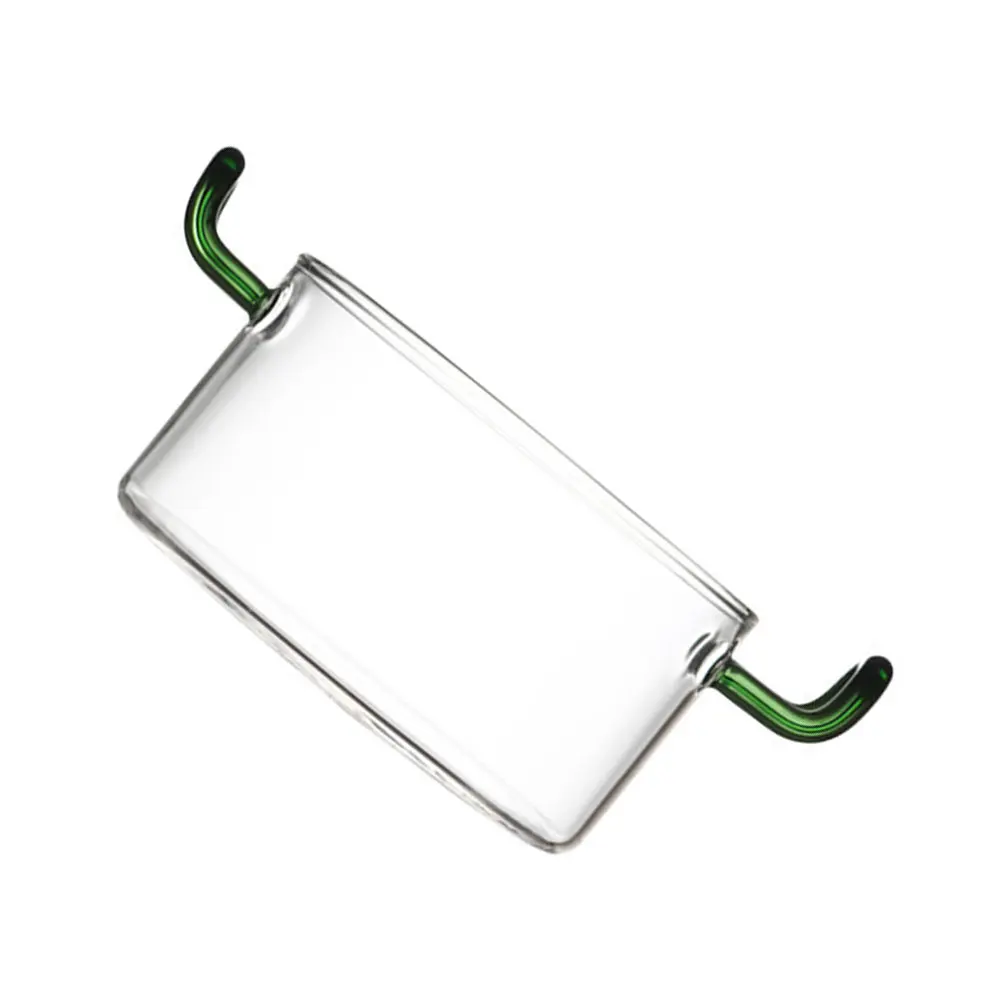 

1Pcs Glass Bowls with Handle Transparent Food Serving Bowl for Salad Noodle Rice Dessert Explosion-Proof Fruit Bowl Multi-Use