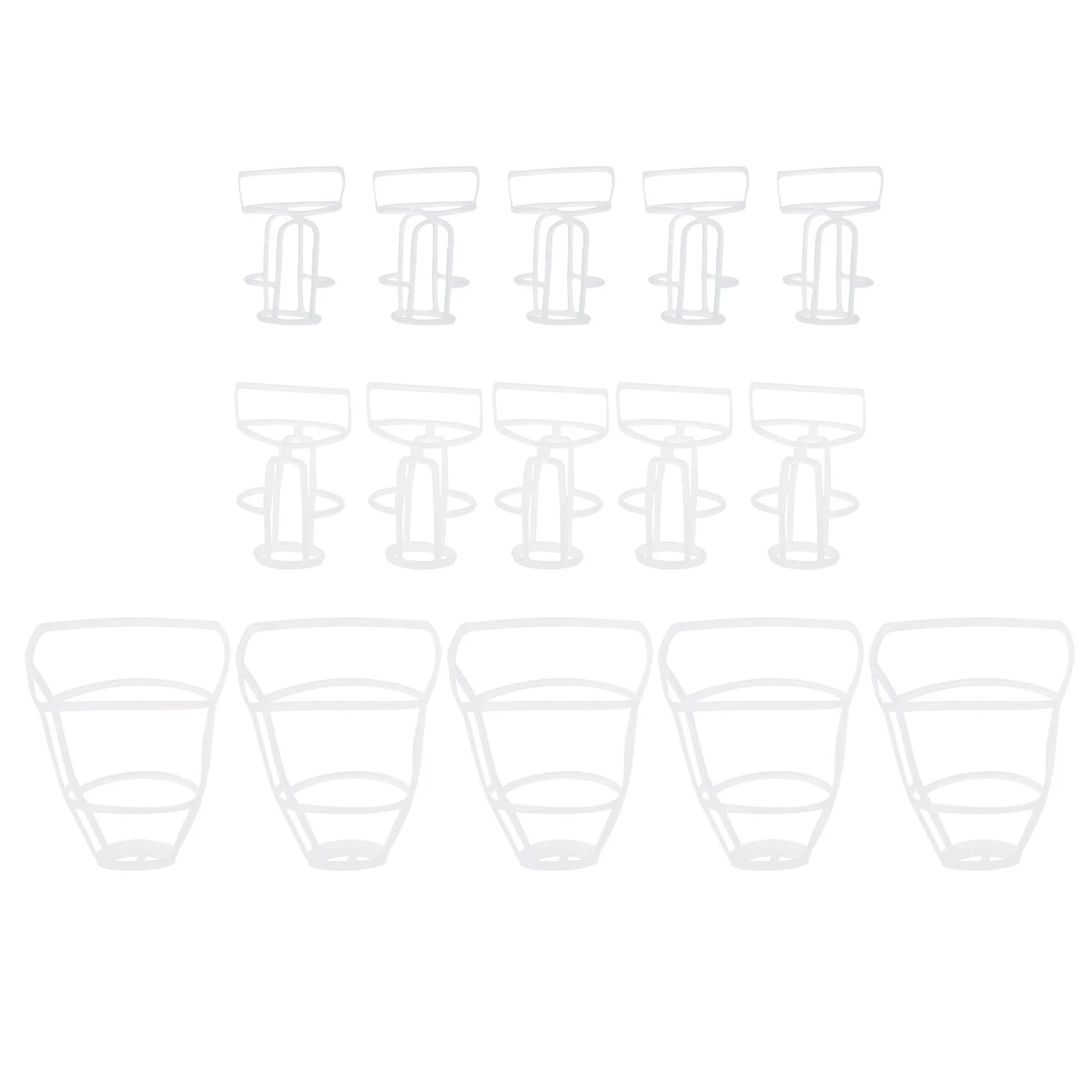 

15Pcs Infusion Bottle Covers Saline Nets Medical Grade Storage Rack Hospital Accessories Reusable Nursing Equipment PP