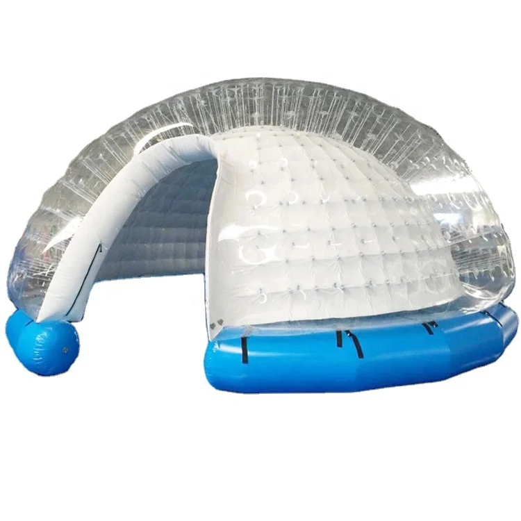 

Outdoor Camping Family Use or Event Inflatable clear Dome Tent , Inflatable Crystal Bubble Tent