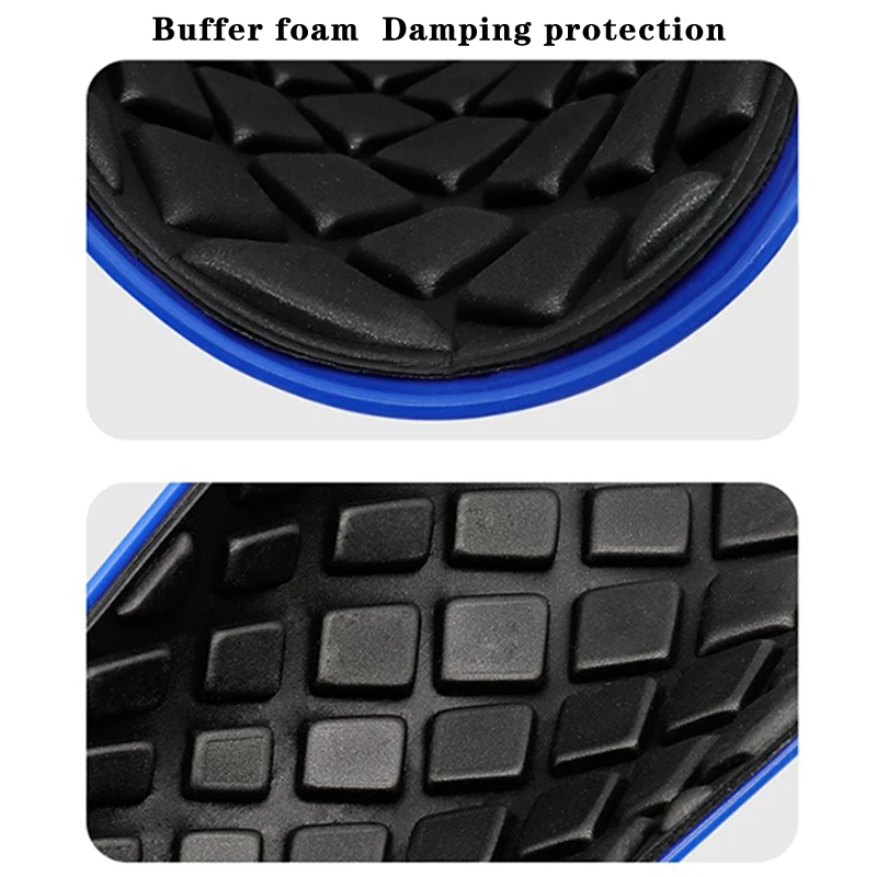 1Pair Football Shin Pad Wear-resistant Shock Absorbing Leg Protector Portable Soccer Training Shank Board Shin Guards Pads