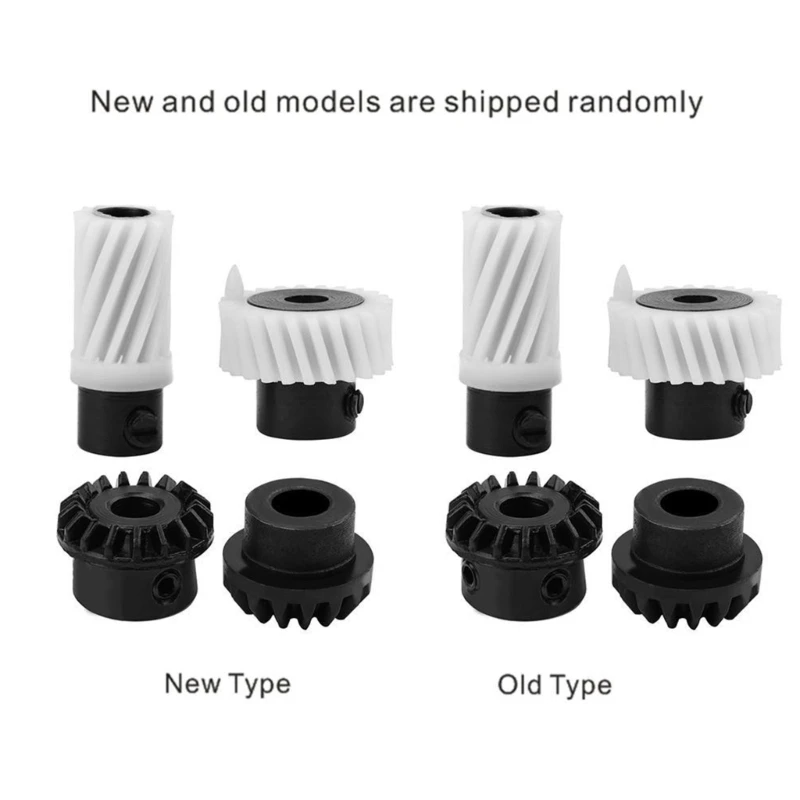 4x/Set 163997 163328 174488 174491 Rotating Hook Bevel Gear for Sewing Machine