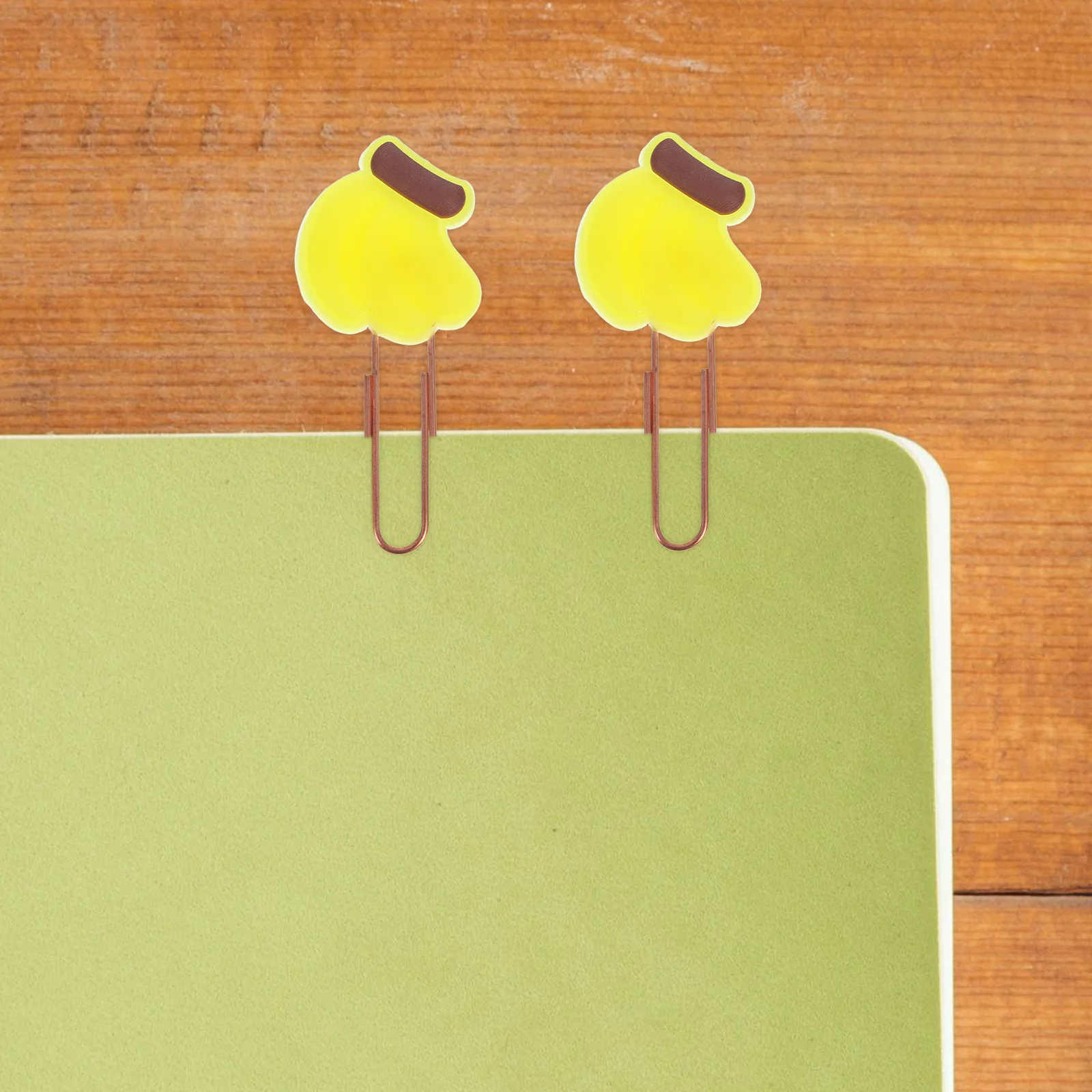 

20Pcs Cartoon Paper Clips Fruit Style Metal Document Clips Cute Office Study Supplies Decorative Paper Clamps Metal Paperclips