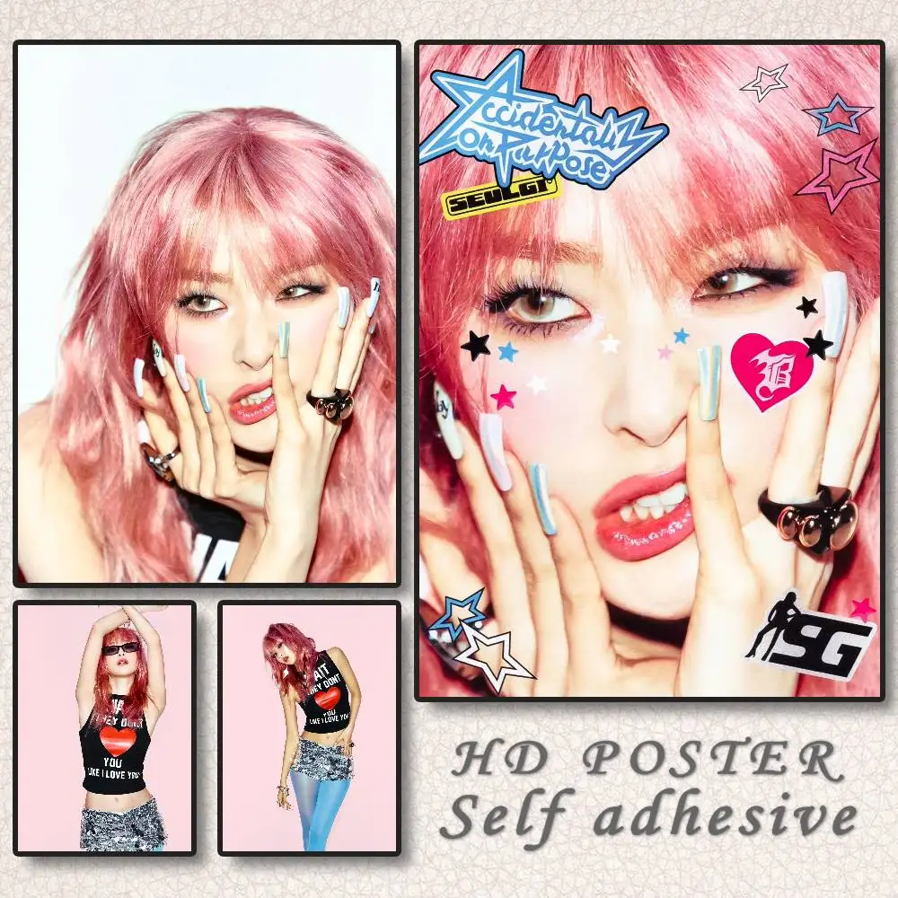 B-Bear S-Seul Gi ملصق فني ذاتي اللصق مقاوم للماء ورق ملصق مقهى بار غرفة النوم جدار ديكور #1