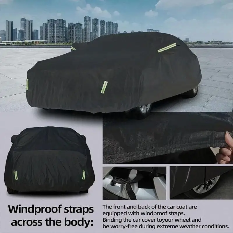 للحماية الخارجية ومقاومة للماء كاملة لبيجو 3008 2017 2022 ظلة الثلج والغبار ملحقات خارجية أغطية السيارات