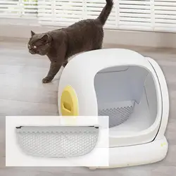 Filtro repuesto para caja de arena automática de gatos con bandeja