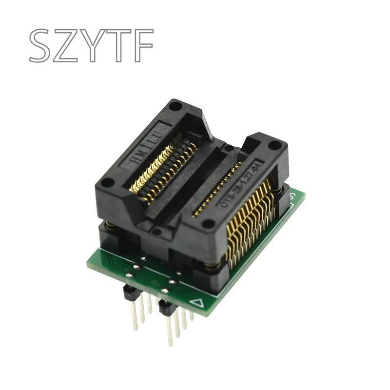 SOP28 To DIP28 Conversion Test Seat SOP16 SOP20 300 Mil Gold Plated Spring Seat TO DIP programmer adapter socket 