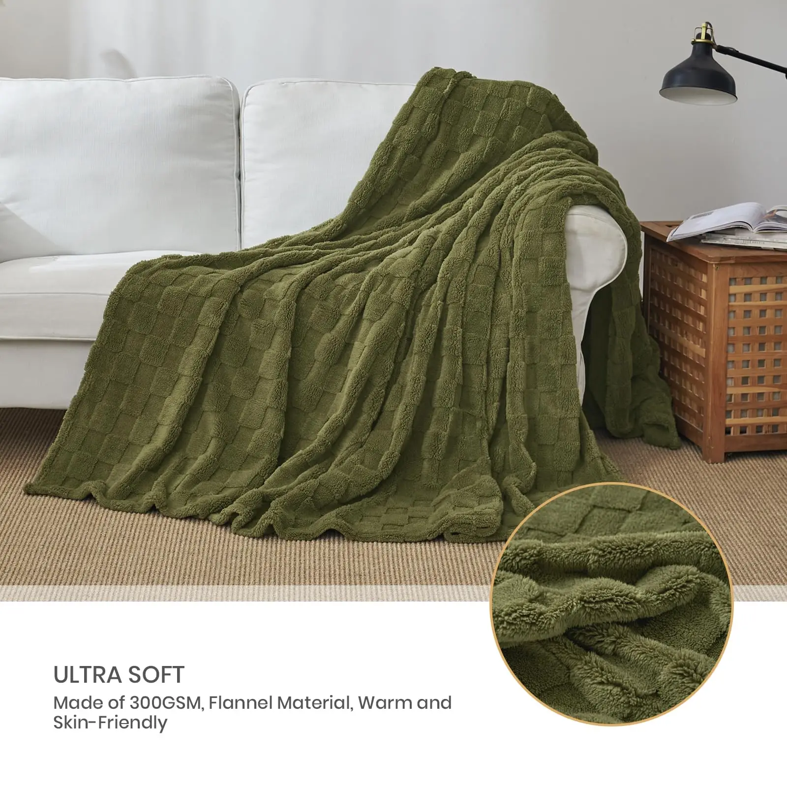 بطانية دافق جيدة مع نمط منقوش ، بطانية يوم دافئة ومريحة ، بطانية أريكة ، داخلي وخارجي ، الشتاء والخريف #3