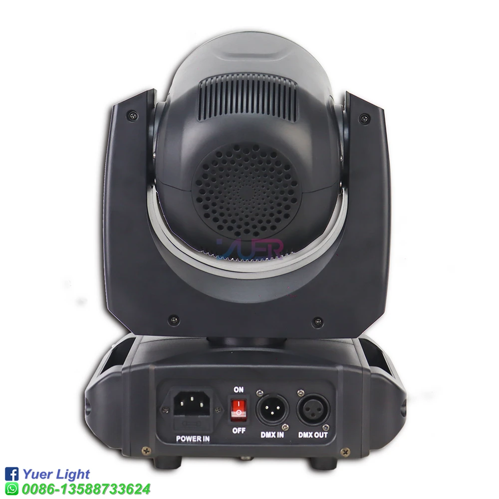 Imagem -05 - Mini Moving Head dj Lights 150w Led Light Gobos Beam Spotlight Dmx Som Ativado Casamento Disco Party Live Show