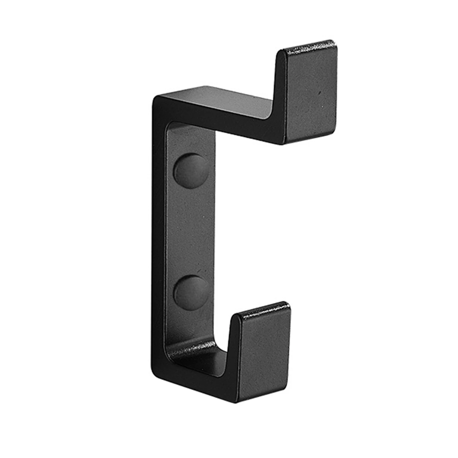 1 Pcs Hooks Wall Door Clothes Coat Hat Bags Hangers Rustproof Towel Hooks Aluminum Tools Storage Kitchen Bathroom Accessories
