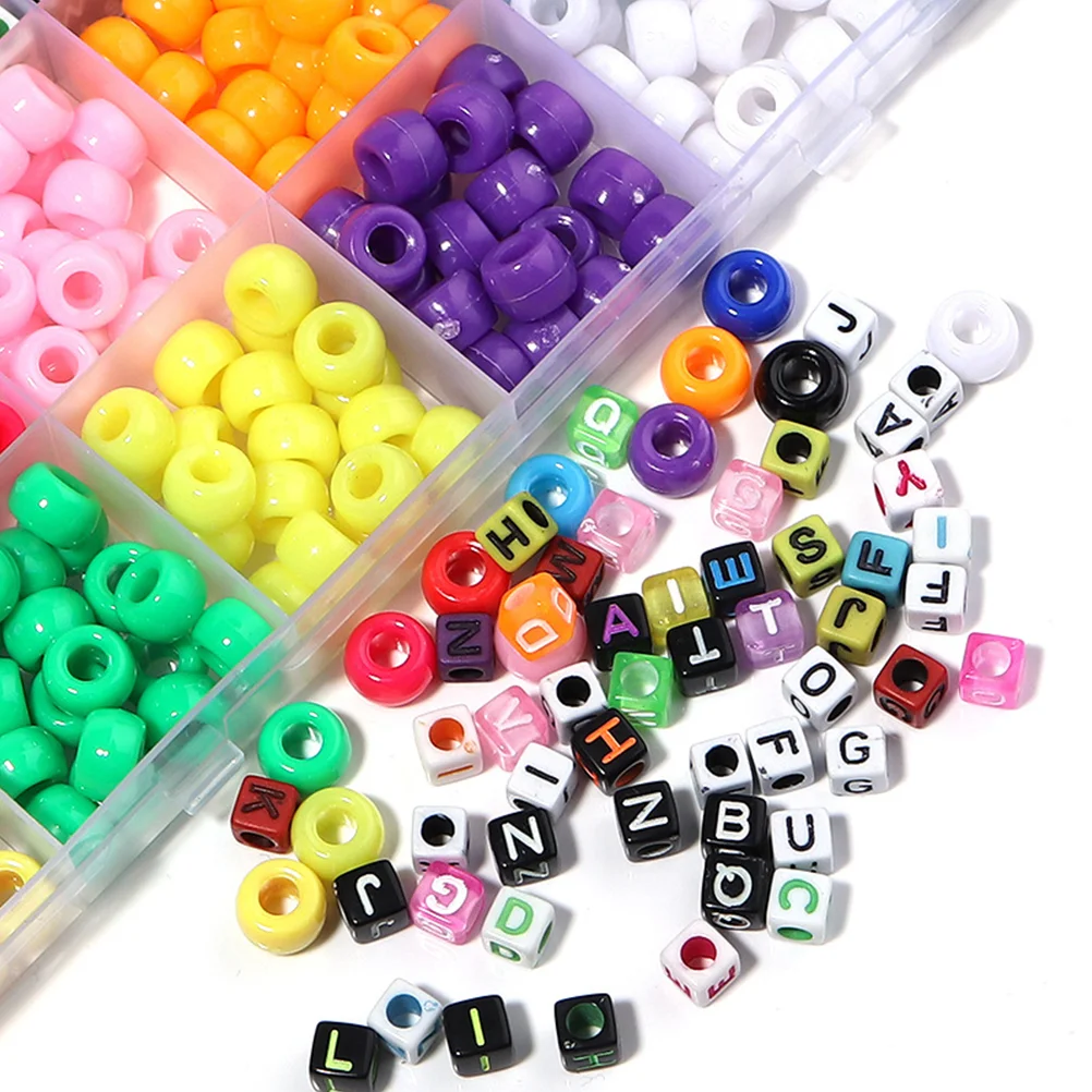 Bracelet Beads Multi-function Letter Decorative Alphabet Portable for Bracelets