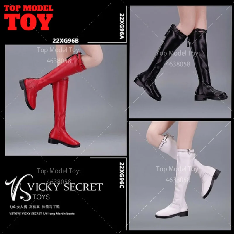 

VSTOYS 22XG96 1/6 Genuine Sheepskin Hollow Boots Long Sleeve Shoes Model For 12'' Famele Action Figure Body Toys