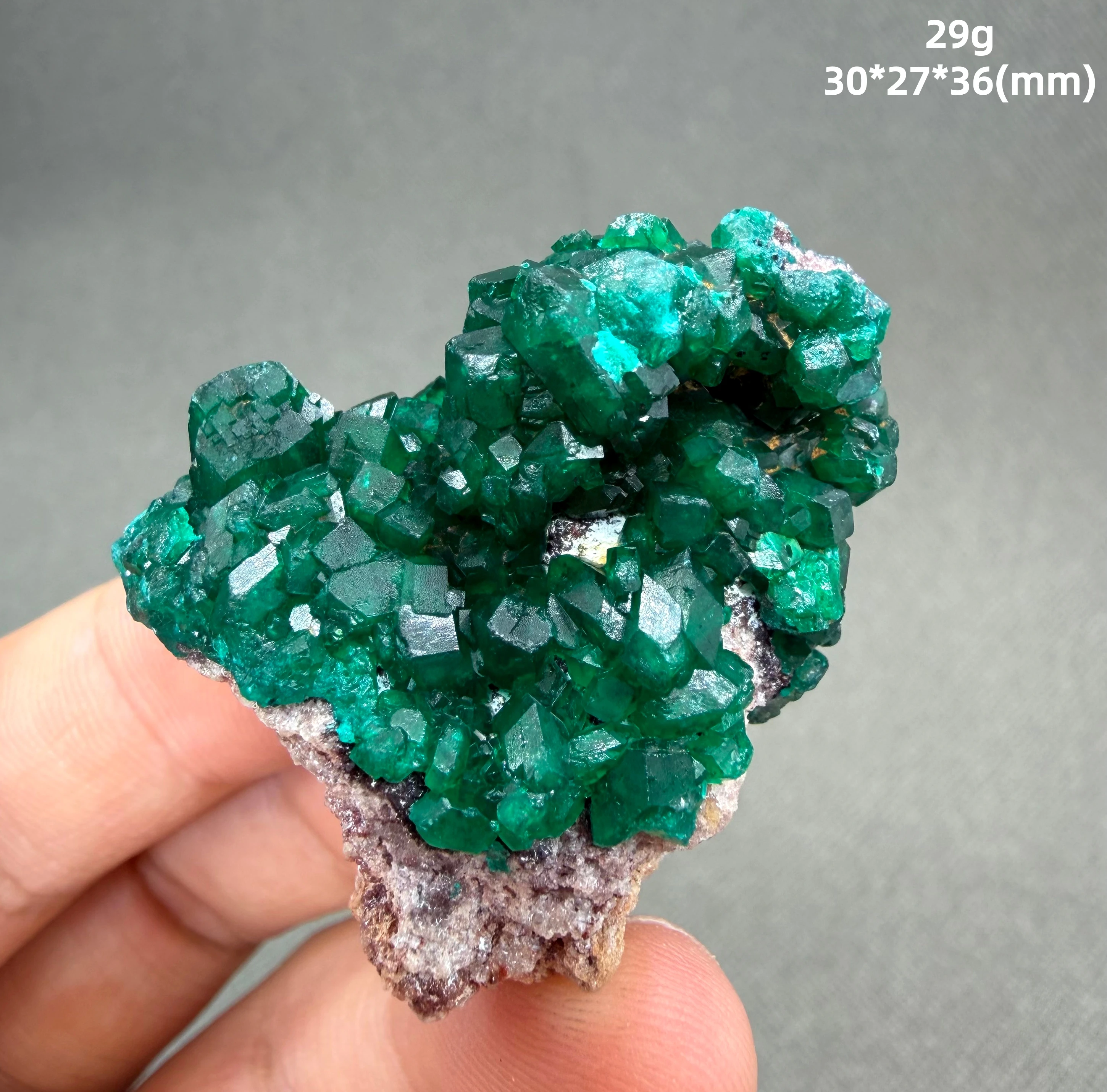 Rare Dioptase — The Most Vivid Green Mineral on Earth — Crystal Specimen — Natural, No Repair