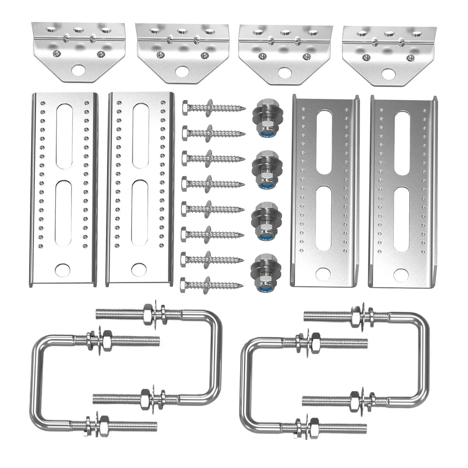 Swivel Top Bunk Bracket Kit Components Heavy Duty Hardware Trailer Crossbeam