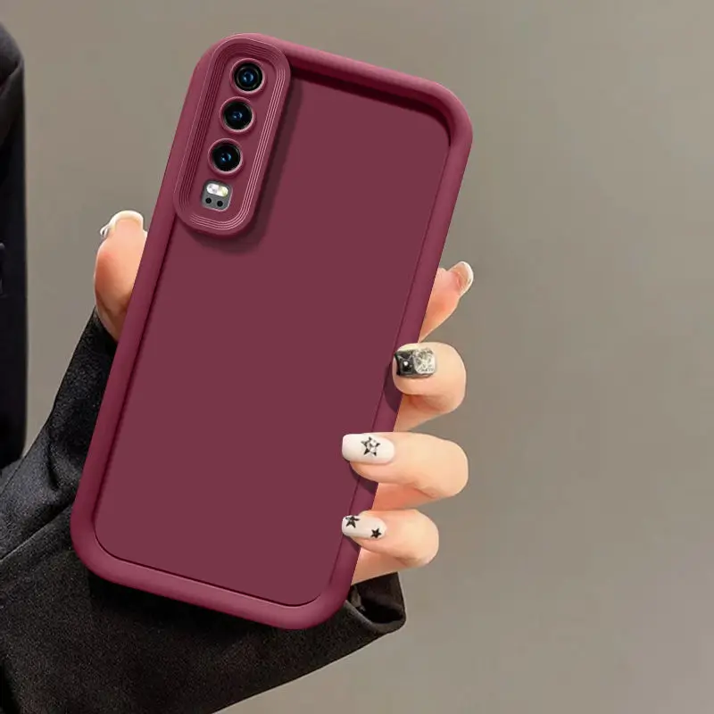 For Huawei P30 Case Huawei P30 Phone Case ELE-L29 ELE-L09 ELE-L04 Matte Back Cover Skin Feel Protection Shockproof Covers