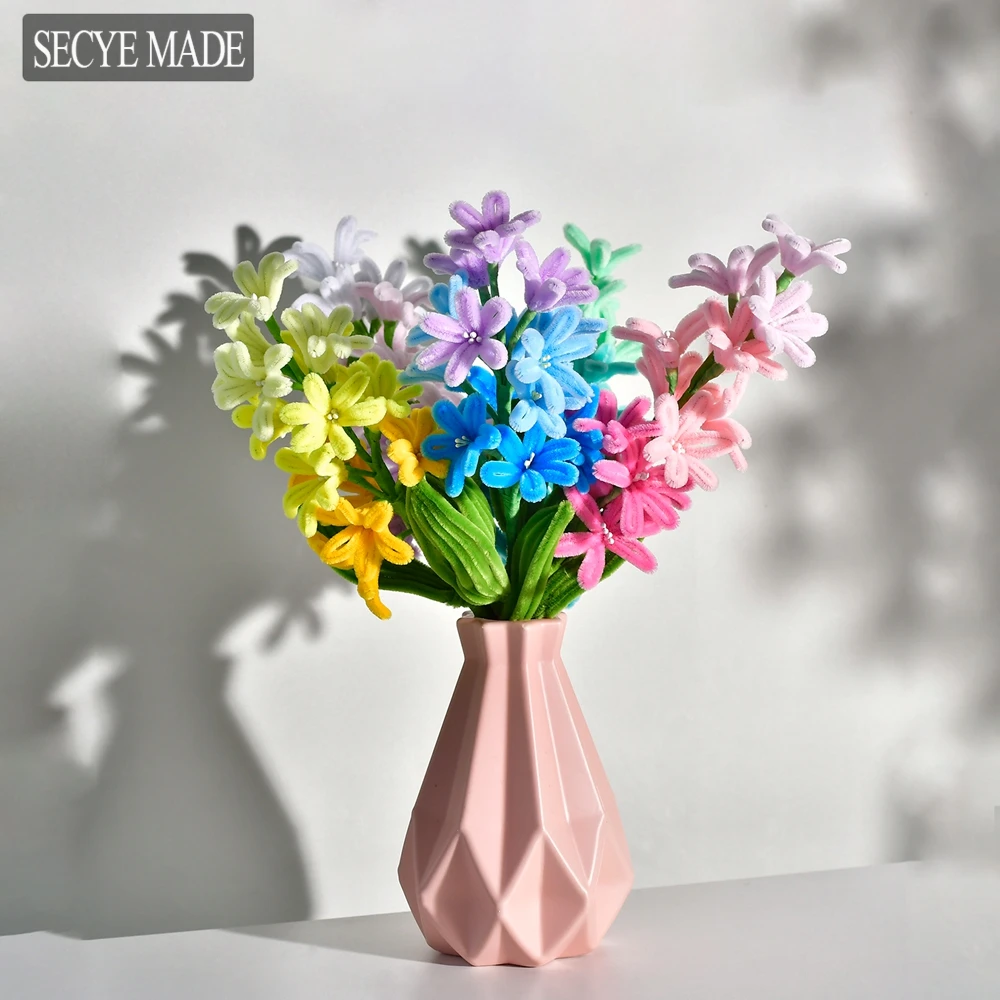 

1/3/5PCS Artificial Hyacinth Bouquet Simulation Flowers Room Decoration Wedding Party Decoration K16