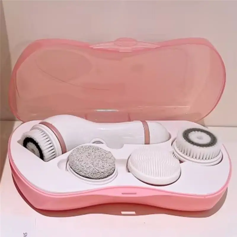 GORĄCA WYPRZEDAŻ - Akumulatorowa szczoteczka do oczyszczania twarzy, urządzenie do głębokiego oczyszczania porów i delikatnej peelingu.