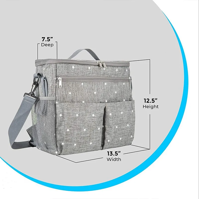 Mommy Diaper Bags Baby Stroller Hanging Bag Mother Large Capacity Travel Mommy Bag for Stroller Convenient Baby Nursing Bags