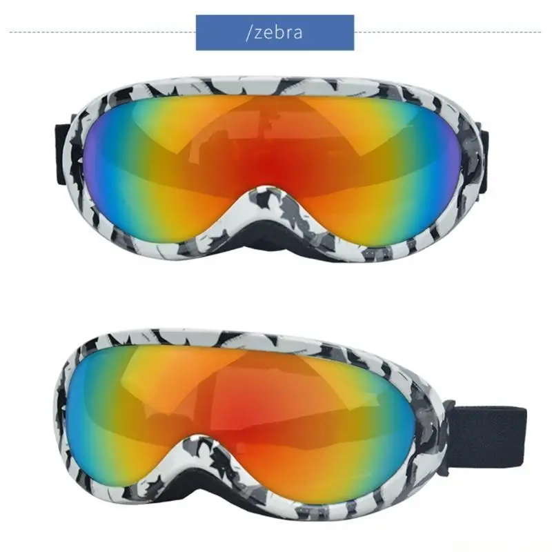 

31BE TPU Ski Goggles Waterproof Windproof Wear Resistance Durable Anti Deform Skiing Glasses for Men Women Boy Girl Teenager