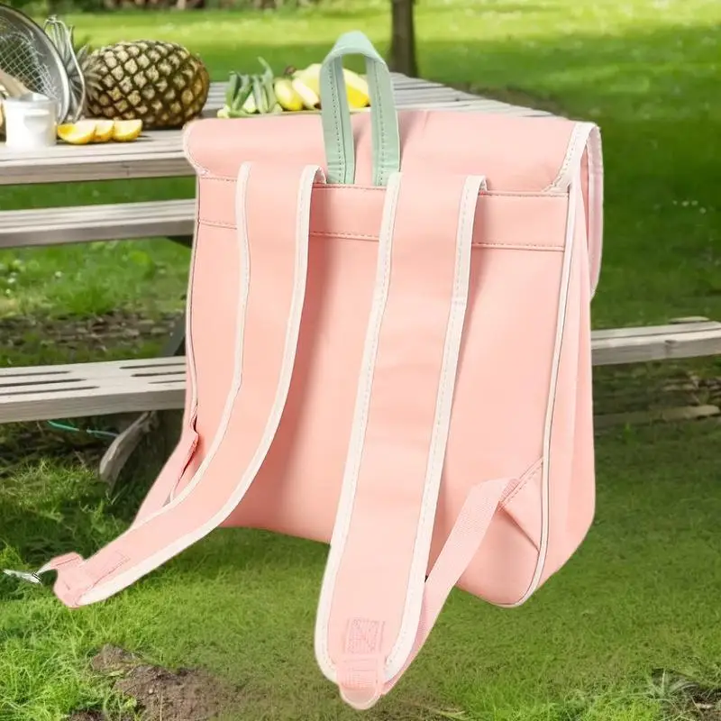 لطيف الكرتون الوردي سعة كبيرة على ظهره جميل تنوعا الفراولة حقيبة مدرسية عارضة التنقل على ظهره هدايا الطلاب