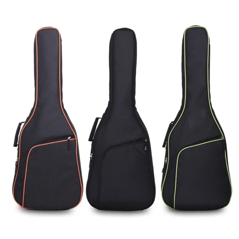 ReinforcedGuitar Carry Backpack Shockproof Padded Gig Bag for 38-41 Inch Folk Classical Guitar Wear‑Resistant Outdoor Travel